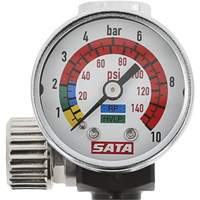 Air Micrometer with Gauge, 1/4" Male Thread & G 1/4" Female Thread EastCoast Offshore Supplies