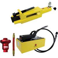 Ensemble de brise-talon pour pneus g&eacute;ants/&eacute;quipement de terrassement avec pompe hydraulique de 5 pintes EastCoast Offshore Supplies