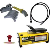 Ensemble de t&ecirc;te de brise-talon pour pneus g&eacute;ants avec pompe hydraulique de 1/2 gallon EastCoast Offshore Supplies
