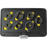 Threaded Leaf Spring Shackle Pin Remover & Installation Master Set, 7 Pieces, 1/2" Drive Size EastCoast Offshore Supplies