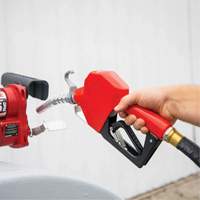 Red Automatic Gasoline Spout Nozzle EastCoast Offshore Supplies