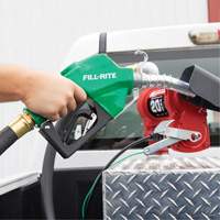 Green Automatic Diesel Spout Nozzle EastCoast Offshore Supplies