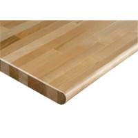 Hardwood Workbench Top, 72" W x 36" D, Bullnose Edge, 1-1/4" Thick EastCoast Offshore Supplies