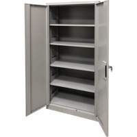 Storage Cabinet, Steel, 4 Shelves, 78" H x 36" W x 24" D, Grey EastCoast Offshore Supplies