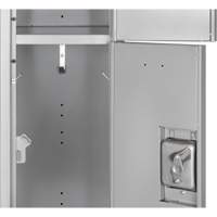 Lockers, 3 -tier, 12" x 18" x 86", Steel, Grey, Knocked Down EastCoast Offshore Supplies