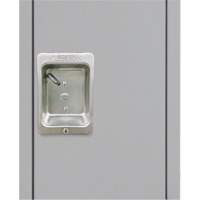 Lockers, 3 -tier, 12" x 18" x 86", Steel, Grey, Knocked Down EastCoast Offshore Supplies