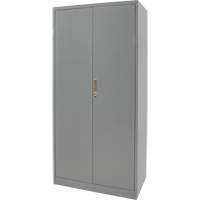 Armoires de rangement Hi-Boy, Acier, 4 Tablettes, 72" h x 36" la x 18" P, Gris EastCoast Offshore Supplies