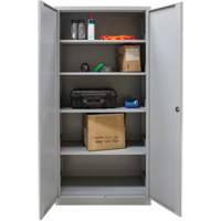 Armoires de rangement Hi-Boy, Acier, 4 Tablettes, 72" h x 36" la x 18" P, Gris EastCoast Offshore Supplies