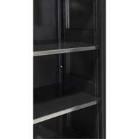 Armoire de rangement Hi-Boy, Acier, 4 Tablettes, 72" h x 36" la x 18" P, Noir EastCoast Offshore Supplies