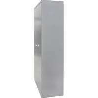 Wardrobe Storage Cabinet, Steel, 36" W x 18" D x 72" H, Grey EastCoast Offshore Supplies