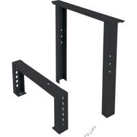 Pattes d'&eacute;tabli pour service industriel, Acier, 24" p x 34" h, Simple EastCoast Offshore Supplies