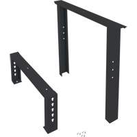 Pattes d'&eacute;tabli pour service industriel, Acier, 30" p x 34" h, Simple EastCoast Offshore Supplies