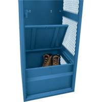 Casier pour &eacute;quipement, Acier, 24" la x 18" p x 72" h, Bleu fonc&eacute; EastCoast Offshore Supplies