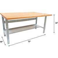 &eacute;tabli modulaire industriel, Cap 1000 lb, 72" la x 48" p EastCoast Offshore Supplies