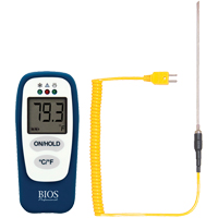 Food Thermometer with HACCP Check, Contact, Digital, -83.2 - 1999°F (-64 to 1400°C) EastCoast Offshore Supplies