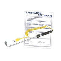 Right Angle Thermocouple Surface Probe (includes ISO Certificate), 500 °C (932°F) Max. Temp. EastCoast Offshore Supplies