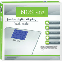 Jumbo Digital Display Scale, 550 lbs. Cap., 0.2 lbs. / 0.1 kg Graduations EastCoast Offshore Supplies