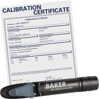 Refractometer with ISO Certificate, Analogue (Sight Glass), Br EastCoast Offshore Supplies