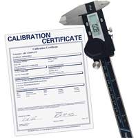6" (150 mm) Digital Caliper with Traceable Calibration Certificate, 0.0005" (0.01 mm) Resolution, 0" - 6" (0 mm - 150 mm) Range EastCoast Offshore Supplies