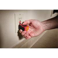D&eacute;tecteur de tension et testeur de prise DDFT, 50 V - 1000 V, Alerte Affichage & son EastCoast Offshore Supplies