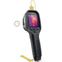 24:1 Spot IR Thermal Imaging Camera with Bullseye Laser & Type K Thermocouple, 160 x 120 pixels, -10° - 45°C (14° - 113°F), 70 mK EastCoast Offshore Supplies