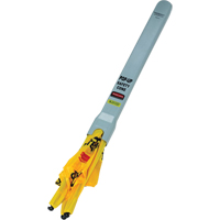 C&ocirc;nes de s&eacute;curit&eacute; &agrave; ouverture automatique, Trilingue avec pictogram EastCoast Offshore Supplies