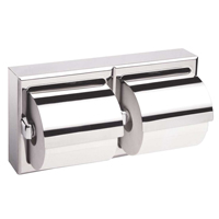 Two-Roll Toilet Paper Dispenser with Hoods, Multiple Roll Capacity EastCoast Offshore Supplies