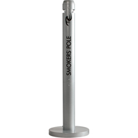 Cendriers Smokers' Pole, Sur pied, Aluminium, Hauteur 41" EastCoast Offshore Supplies