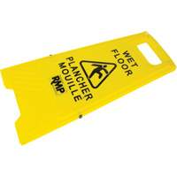 Safety Wet Floor Sign, Bilingual with Pictogram EastCoast Offshore Supplies