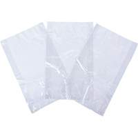 Sacs en poly, Dessus ouvert, 8" x 3-1/2", 1 mil EastCoast Offshore Supplies