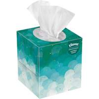 Kleenex&reg; Upright Facial Tissue, 2 Ply, 7.8" L x 8.3" W, 95 Sheets/Box EastCoast Offshore Supplies