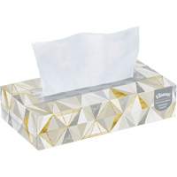 Papier-mouchoir Kleenex - &eacute;tui pratique, 2 pli, 7,8" lo x 8,3" la, 125 feuilles/boîte EastCoast Offshore Supplies