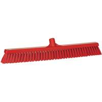Balai-brosse &agrave; soies combin&eacute;es, Crins Cors&eacute;/Fin, 24-1/2", Polyester, Rouge EastCoast Offshore Supplies