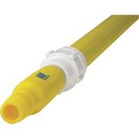 Deck Scrub Handle, Brush/Pad Holder, Yellow, Telescopic, 62"-113" L EastCoast Offshore Supplies