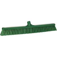 Combo Bristle Push Broom, Coarse/Fine Bristles, 24", Polyester, Green EastCoast Offshore Supplies