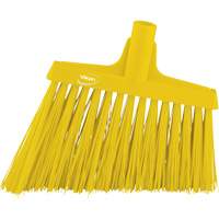 Angle Broom Head, X-Coarse Bristles, 12", Polyester, Yellow EastCoast Offshore Supplies