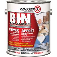 Appr&ecirc;t avanc&eacute; &agrave; base de gomme-laque synth&eacute;tique B-I-N, 3,78 L, Gallon, Blanc brillant teintable EastCoast Offshore Supplies