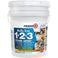 Bulls Eye 1-2-3&reg; Water-Base Primer, 18.9 L, Pail, White EastCoast Offshore Supplies