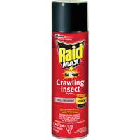 Raid&reg; Max&reg; Crawling Insect Bug Killer, 500 g, Aerosol Can, Solvent Base EastCoast Offshore Supplies