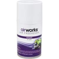 AirWorks&reg; Metered Air Fresheners, Vineyard, Aerosol Can EastCoast Offshore Supplies