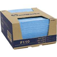 Chiffons de choix pour comptoir SaniWorks, Bleu/Blanc EastCoast Offshore Supplies