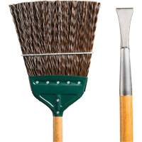Track & Switch Broom with Heavy-Duty Forged Chisel, Wood Handle, Polypropylene Bristles, 55" L EastCoast Offshore Supplies