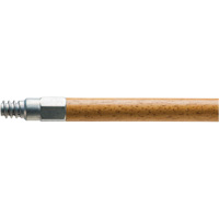 Handle with Metal Tip, Wood, ACME Threaded Tip, 1-1/8" Diameter, 60" Length EastCoast Offshore Supplies