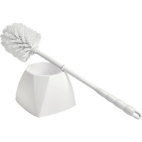 Brosse &agrave; cuvettes avec coupelle, 15-1/2" l, Soies Polypropyl&egrave;ne, Blanc EastCoast Offshore Supplies