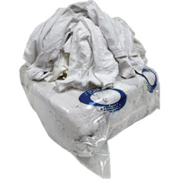 Wiping Rags, Cotton/Fleece, White, 25 lbs. EastCoast Offshore Supplies