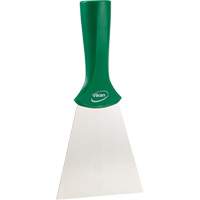 Handle-Mounted Stainless Steel Scraper, Green, 4" W x 8" L EastCoast Offshore Supplies