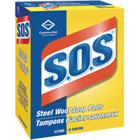 Tampons en laine d'acier saponifi&eacute;e S.O.S EastCoast Offshore Supplies