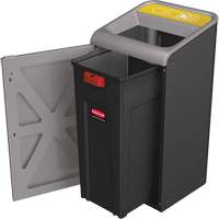 Conteneur pour d&eacute;chets de bidon Configure, Vrac/Bord de rue/De bureau, Acier, 15 gal. US EastCoast Offshore Supplies
