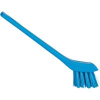 Brush with Scraping Edge, Stiff Bristles, 6" Long, Blue EastCoast Offshore Supplies