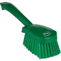 Short-Handled Washing Brush, Soft Bristles, 10-1/2" Long, Green EastCoast Offshore Supplies
